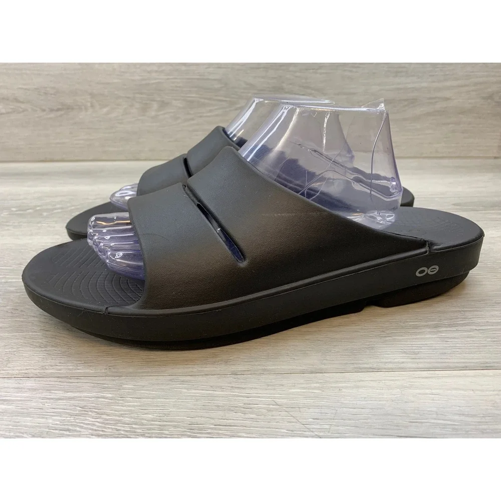 Oofos OOahh Sport Men's Recovery Sandals Casual Slip On Comfort Shoes